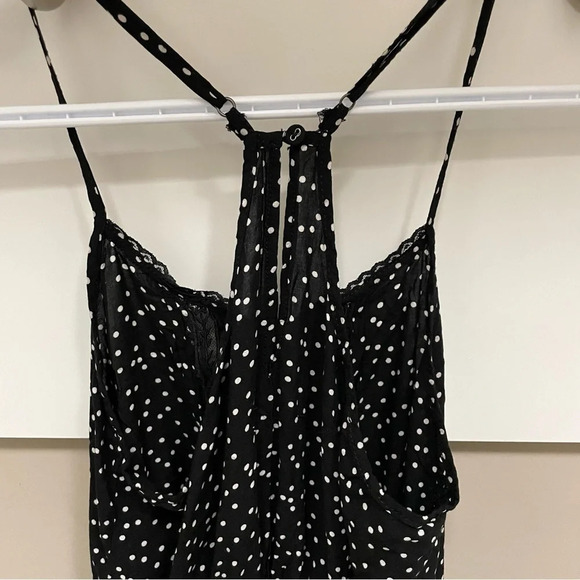 Garage Women’s XS Black and White Polka Dot Dress - Picture 2 of 7